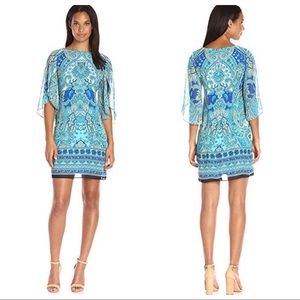 NWT Sandra Darren Paisley Dress, Size 14